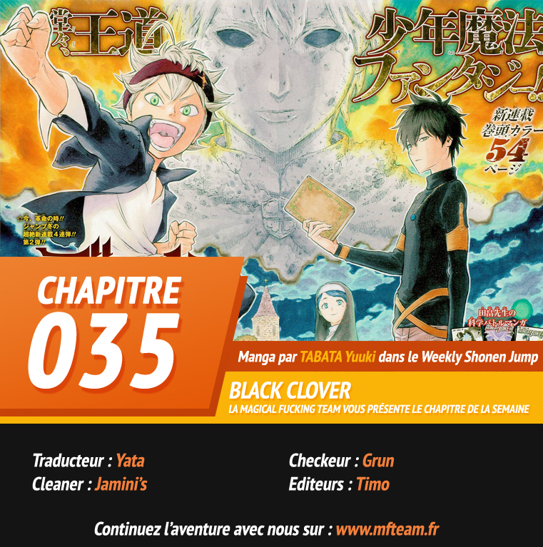 Read Black Clover FR Manga Online