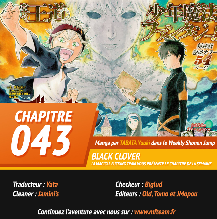 Read Black Clover FR Manga Online