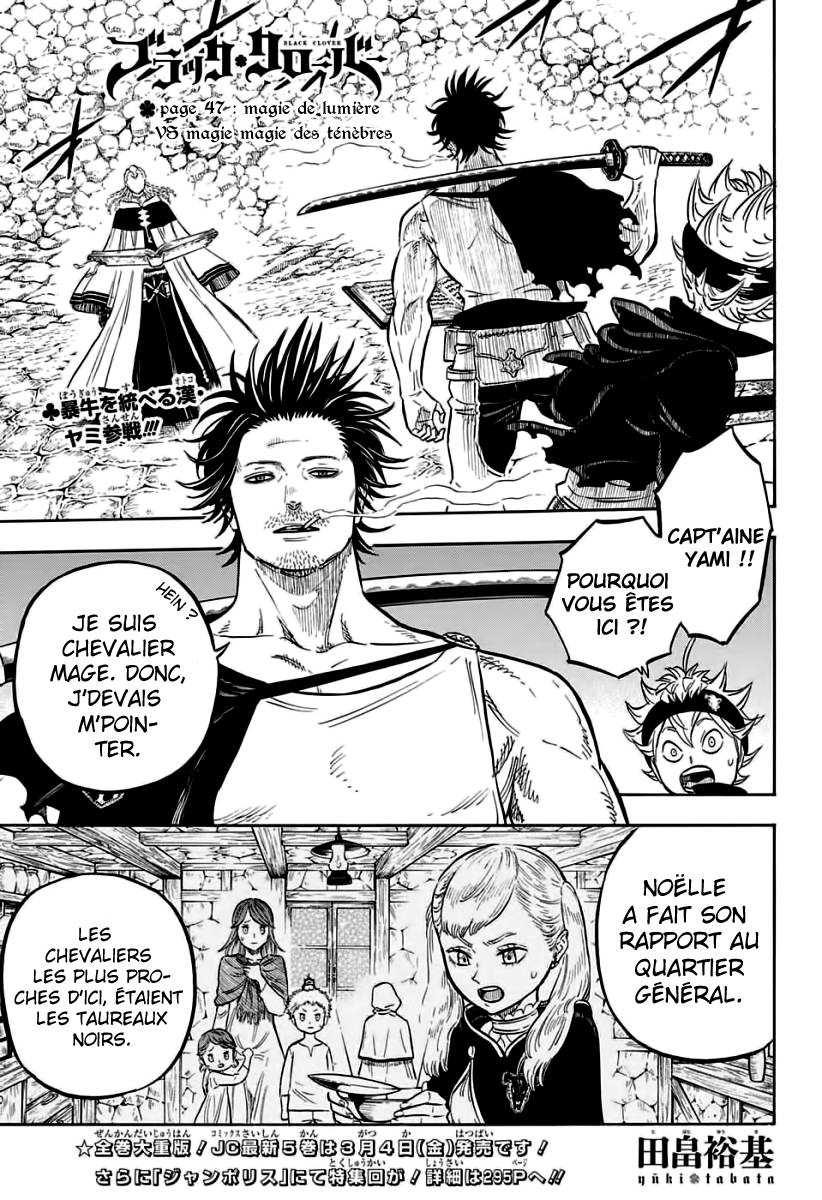 Read Black Clover FR Manga Online