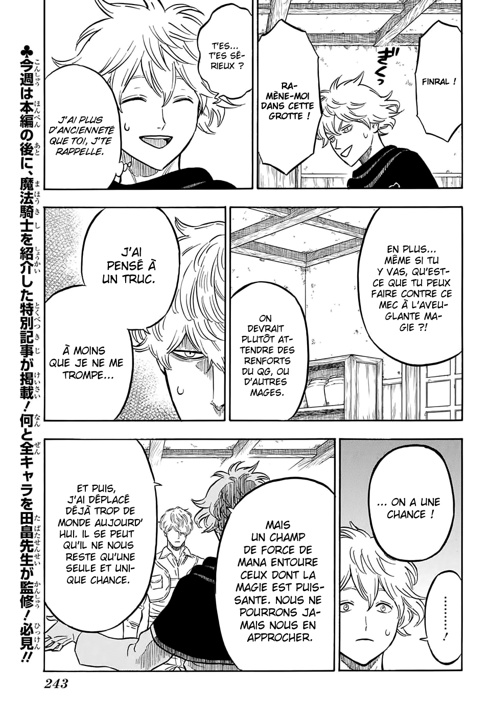 Read Black Clover FR Manga Online