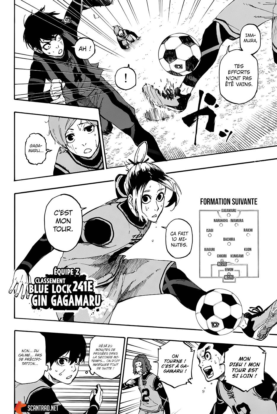 Read Blue Lock FR Manga Online