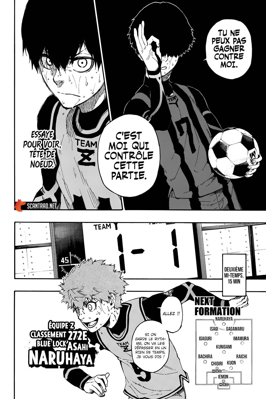 Read Blue Lock FR Manga Online