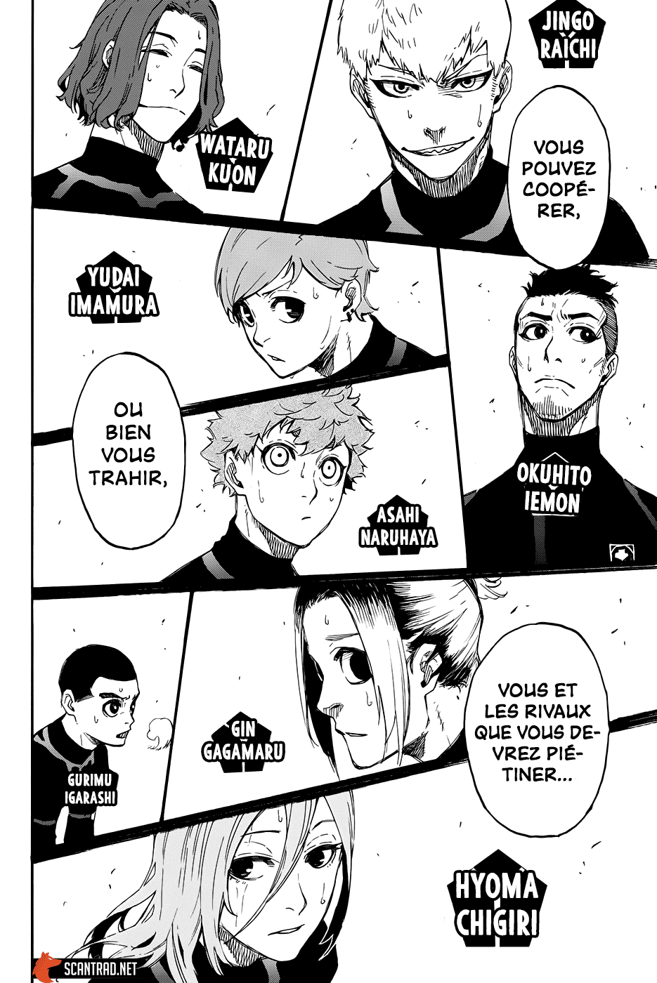 Read Blue Lock FR Manga Online