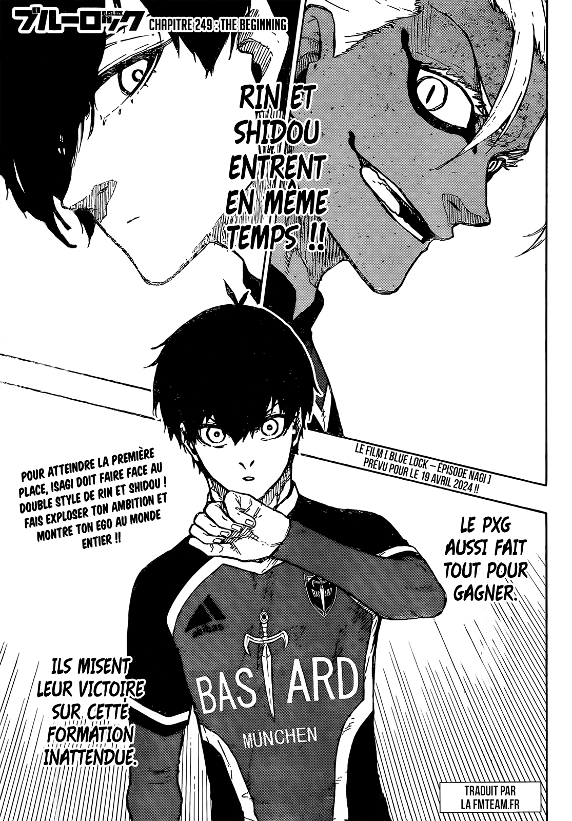 Read Blue Lock FR Manga Online