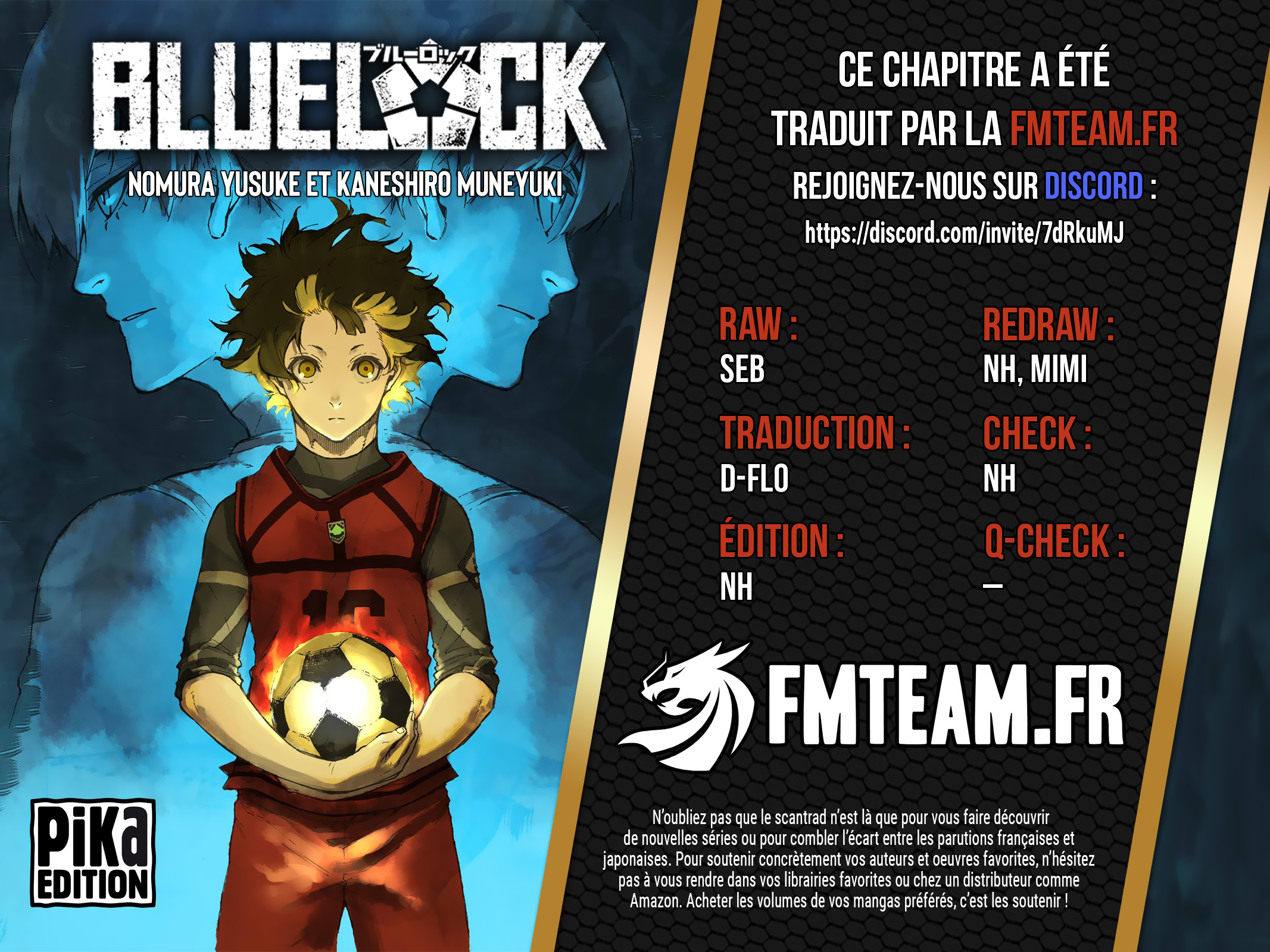Read Blue Lock FR Manga Online