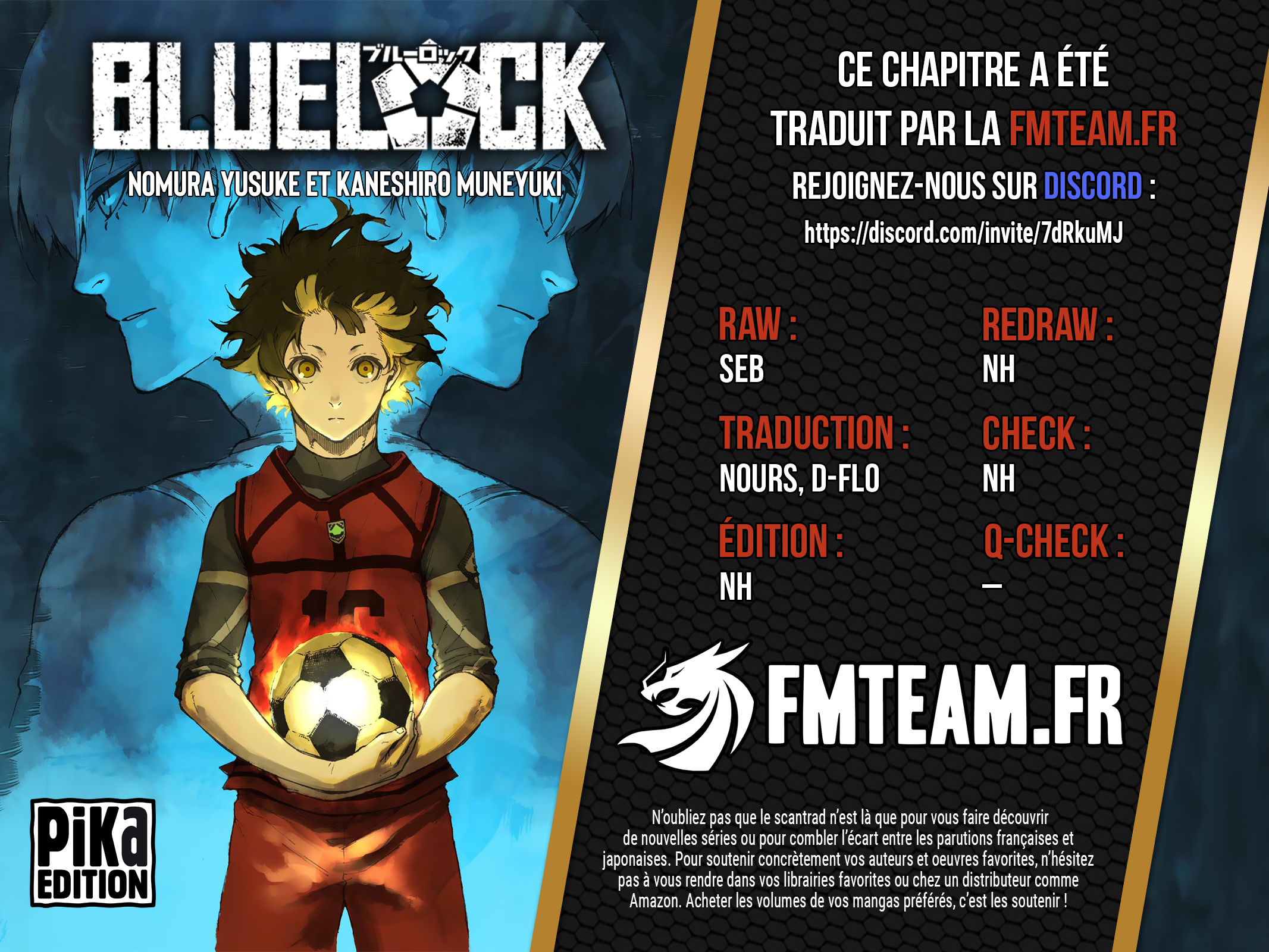 Read Blue Lock FR Manga Online