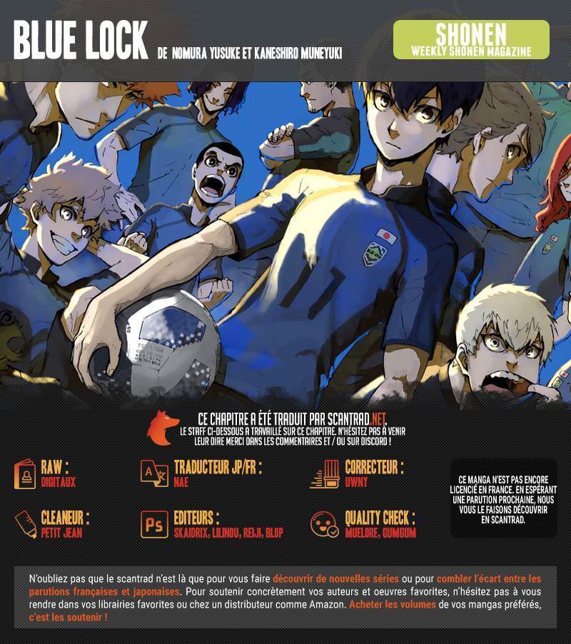 Read Blue Lock FR Manga Online