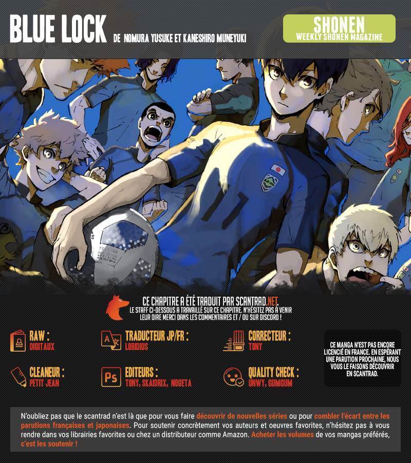 Read Blue Lock FR Manga Online
