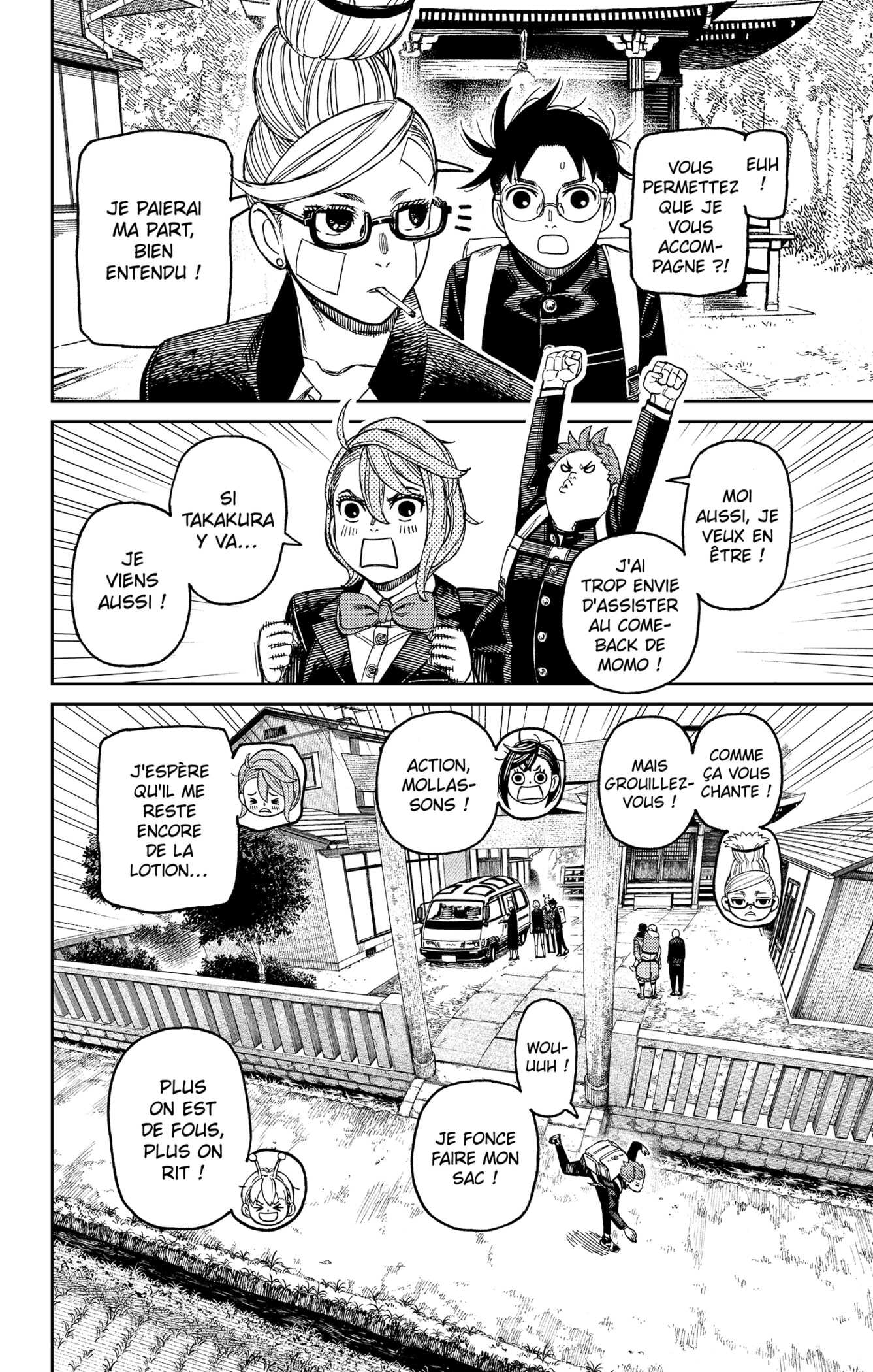 Read Dandadan FR Manga Online