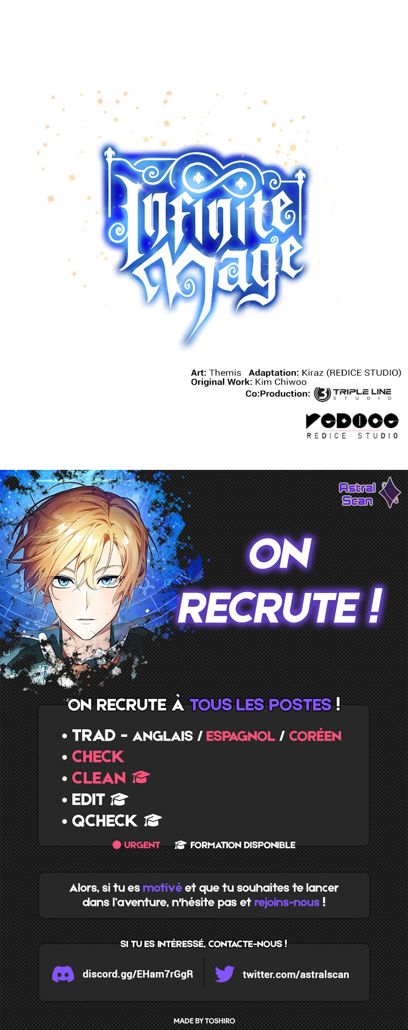 Read Infinite Mage FR Manga Online