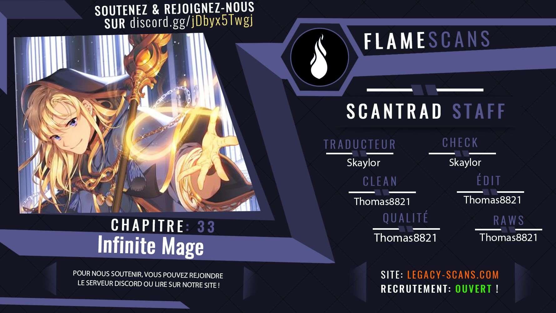 Read Infinite Mage FR Manga Online