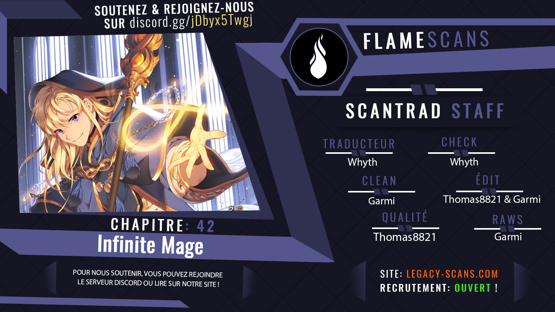 Read Infinite Mage FR Manga Online