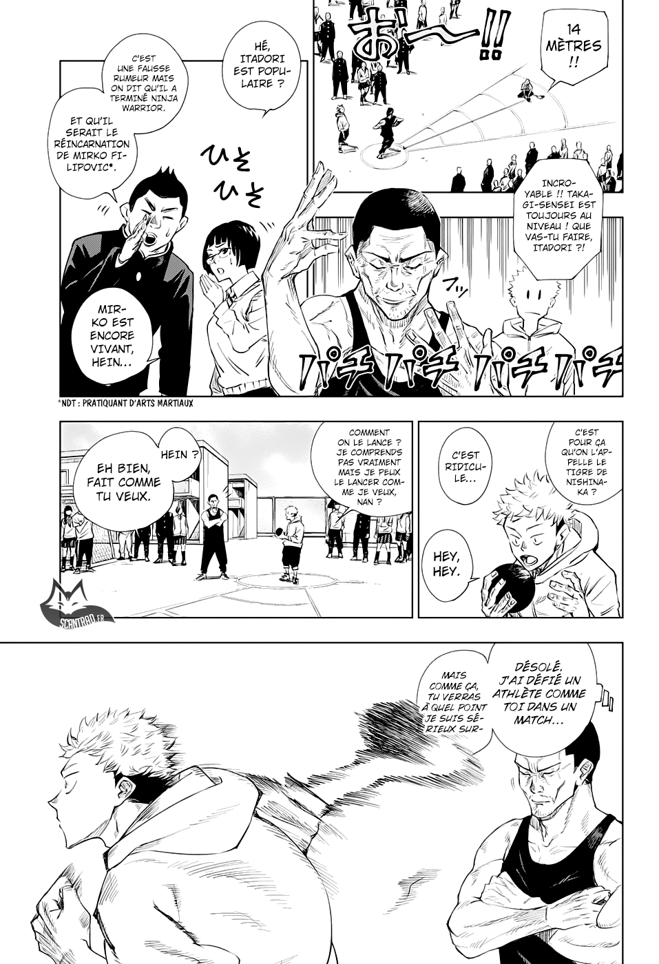 Read Jujutsu Kaisen FR Manga Online
