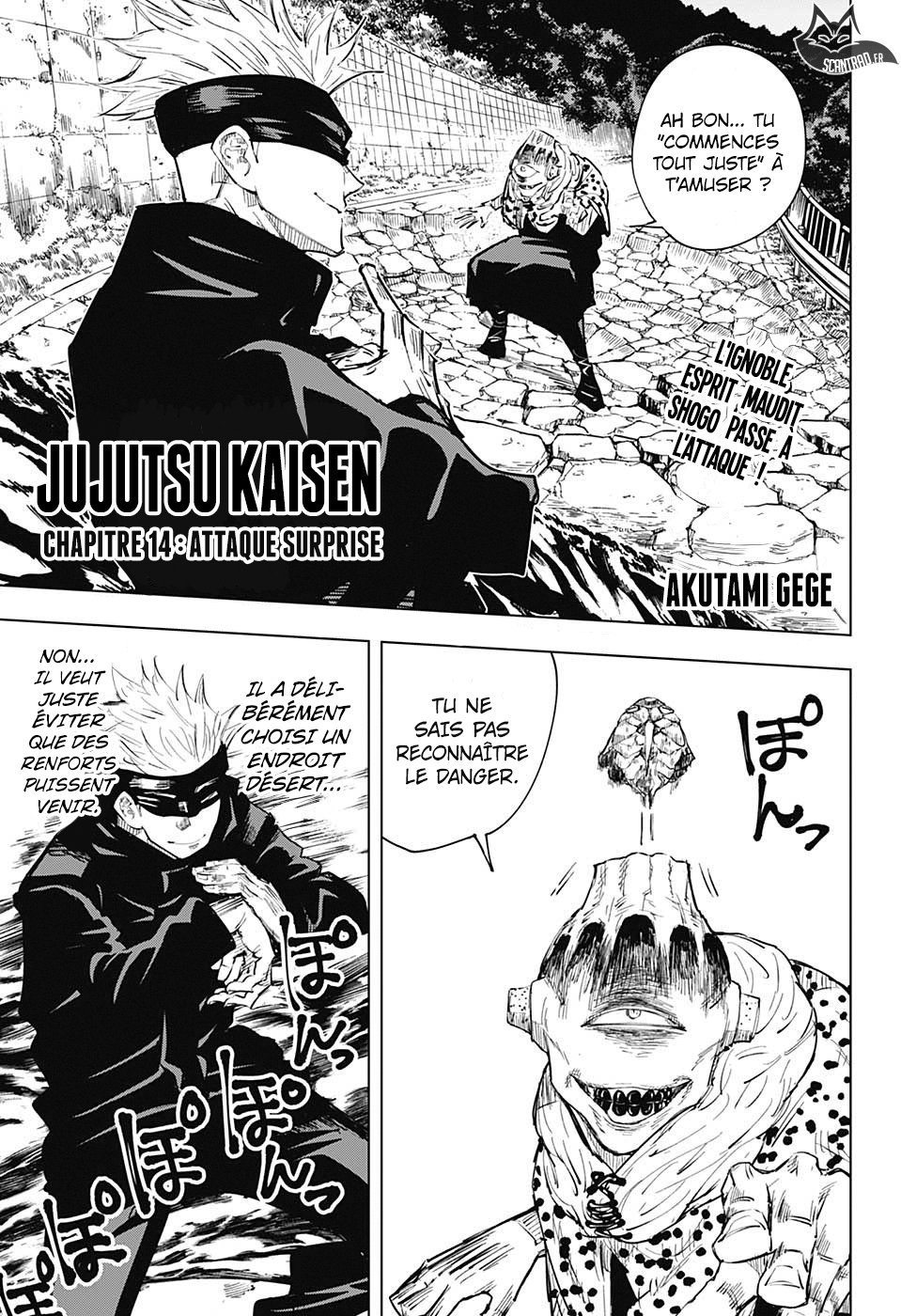 Read Jujutsu Kaisen FR Manga Online