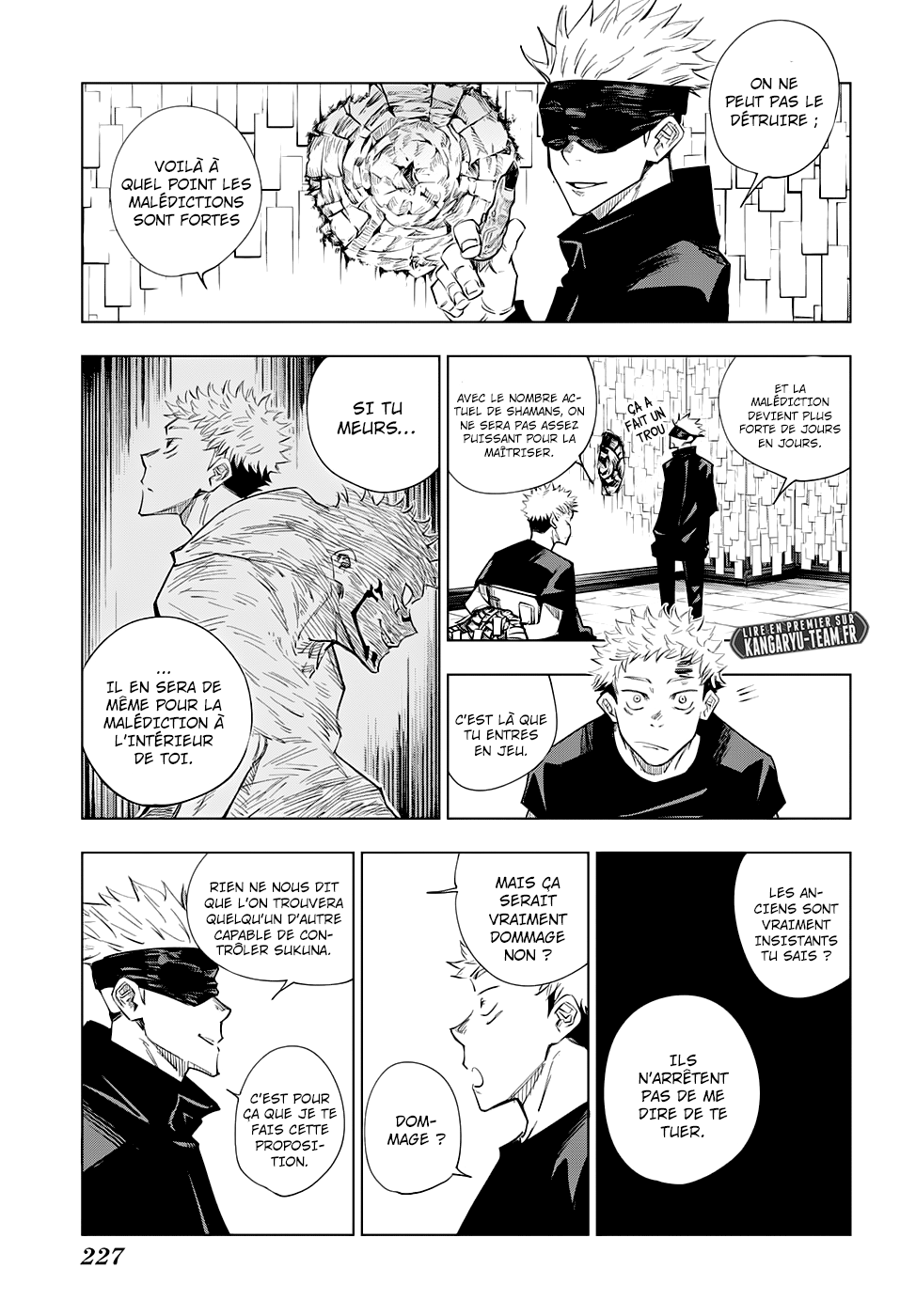 Read Jujutsu Kaisen FR Manga Online