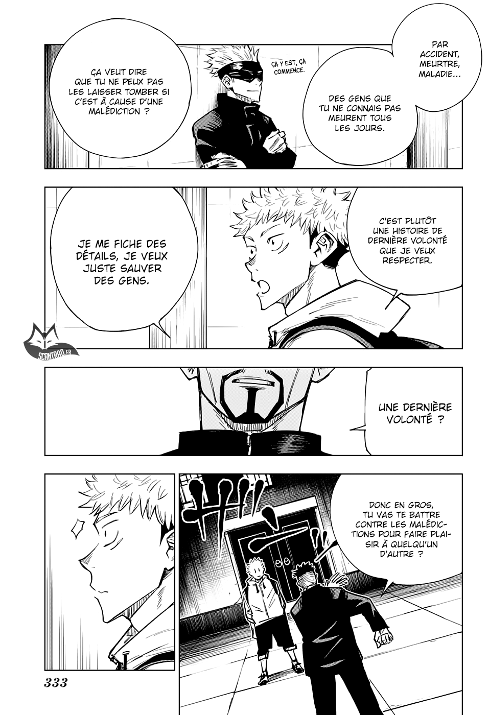 Read Jujutsu Kaisen FR Manga Online