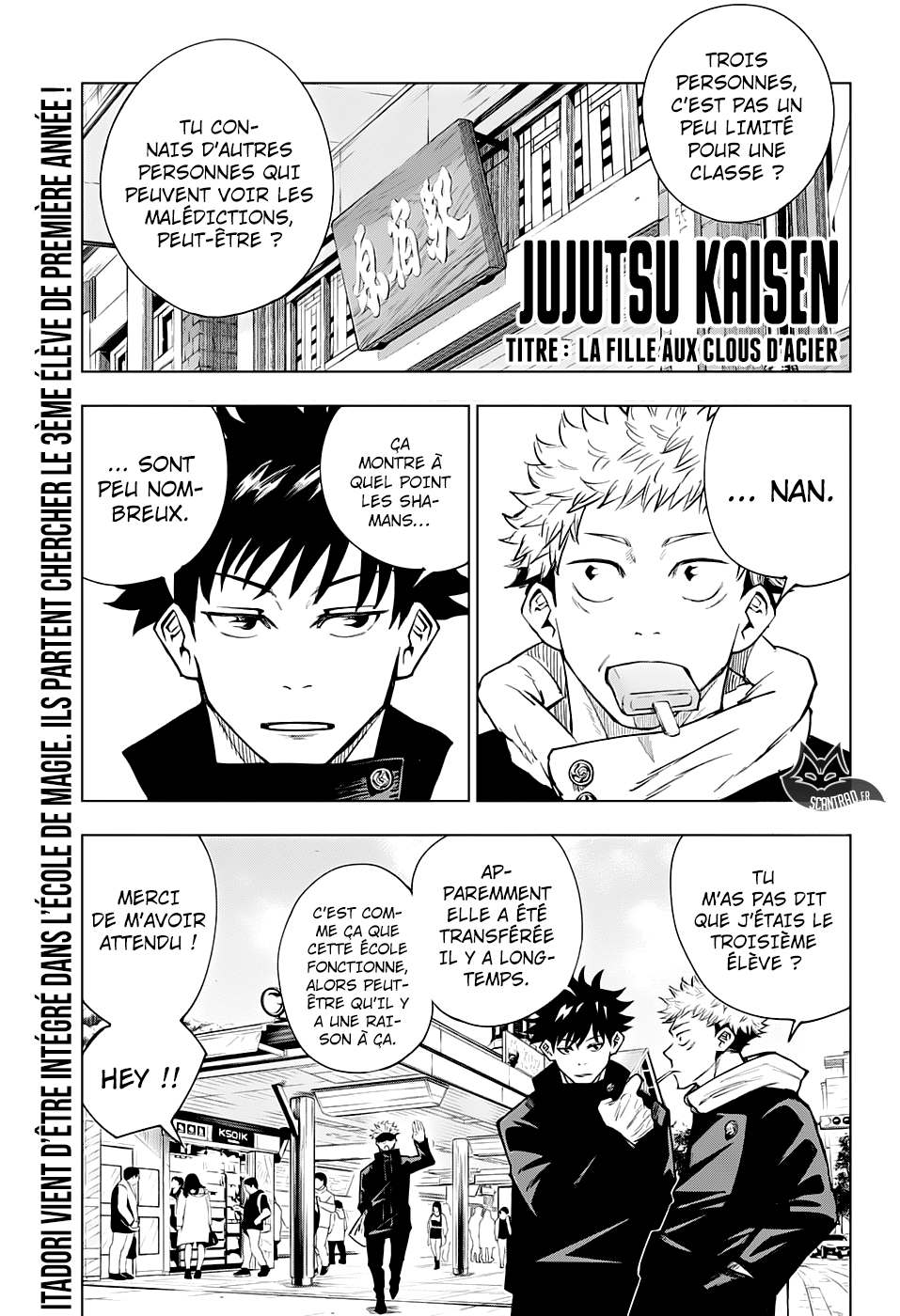 Read Jujutsu Kaisen FR Manga Online