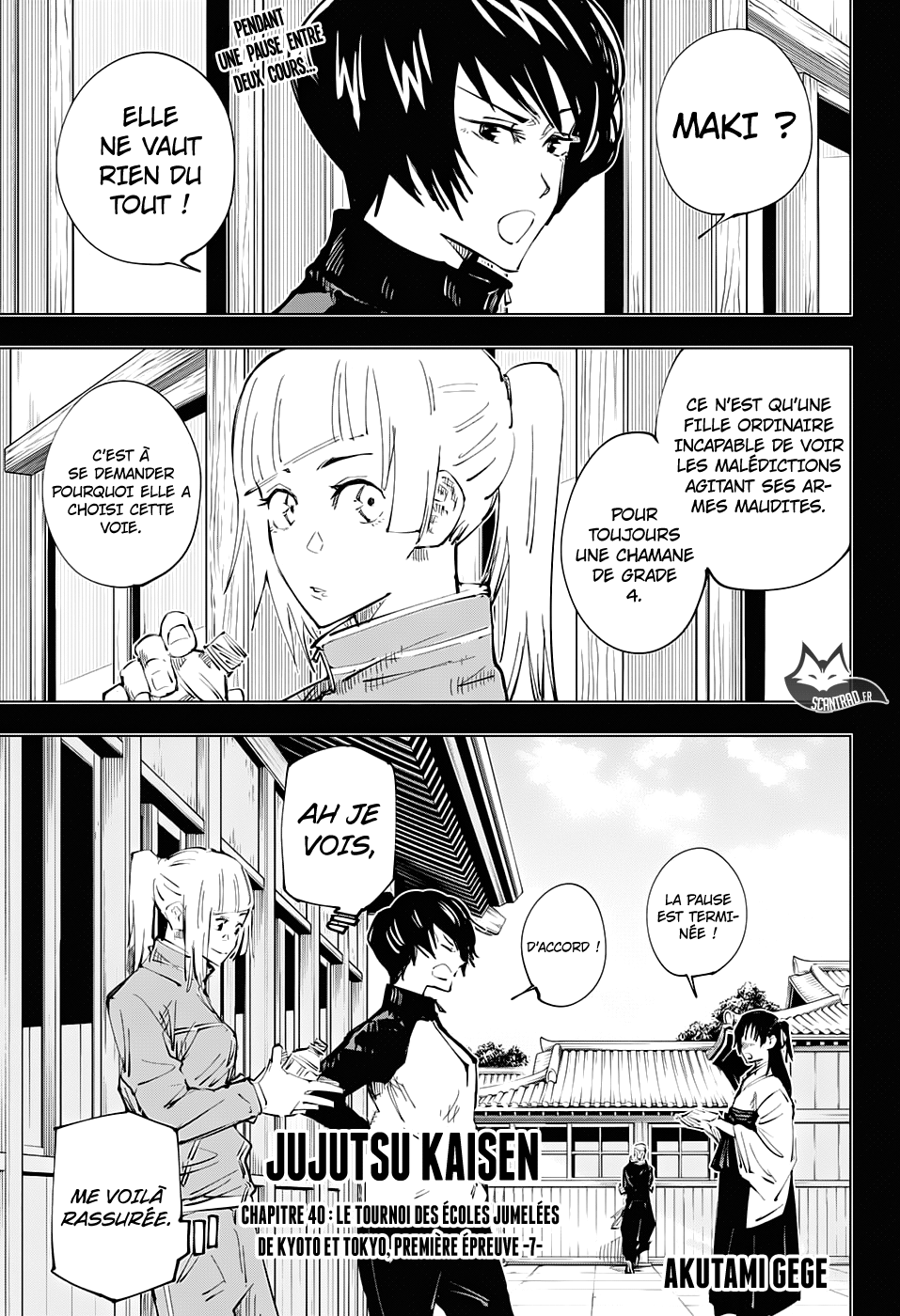 Read Jujutsu Kaisen FR Manga Online