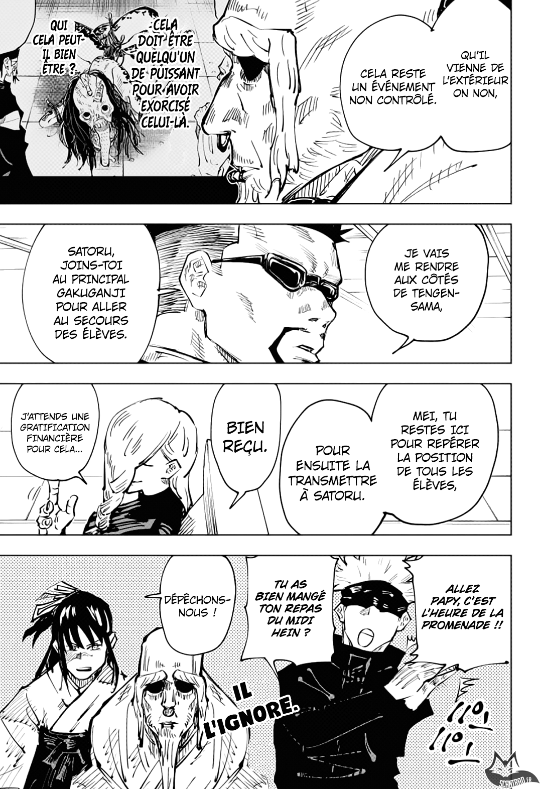 Read Jujutsu Kaisen FR Manga Online