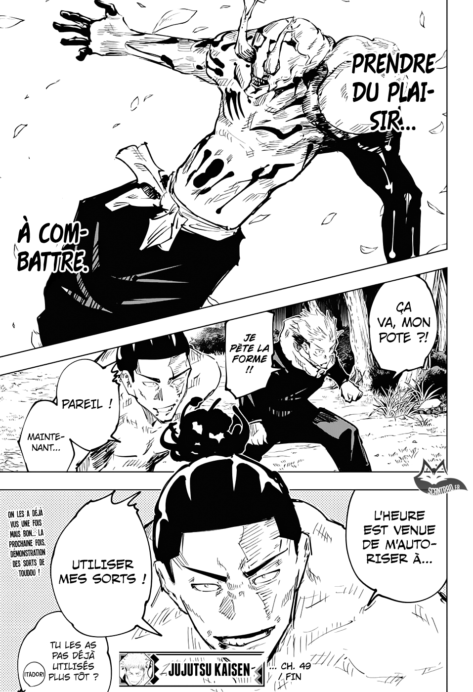 Read Jujutsu Kaisen FR Manga Online