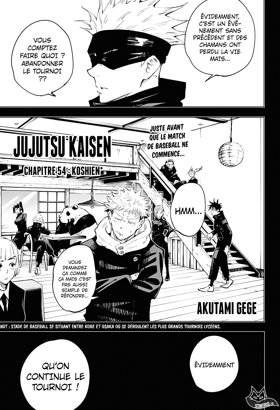 Read Jujutsu Kaisen FR Manga Online