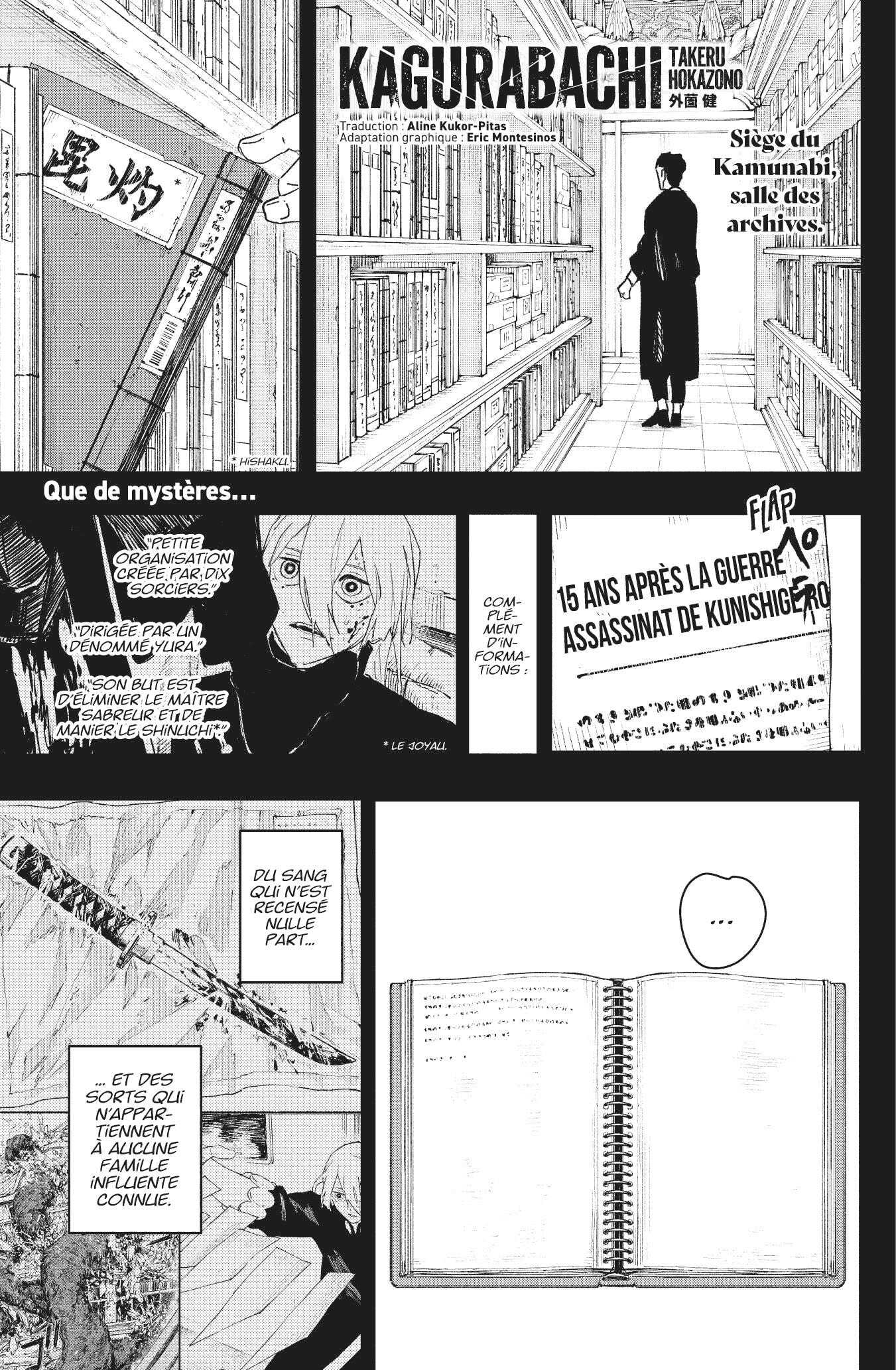 Read Kagurabachi FR Manga Online