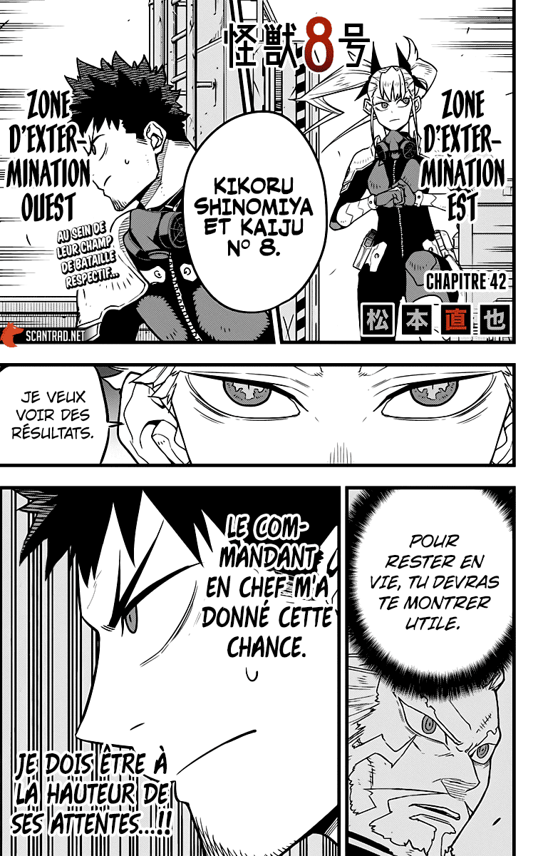 Read Kaiju No. 8 FR Manga Online