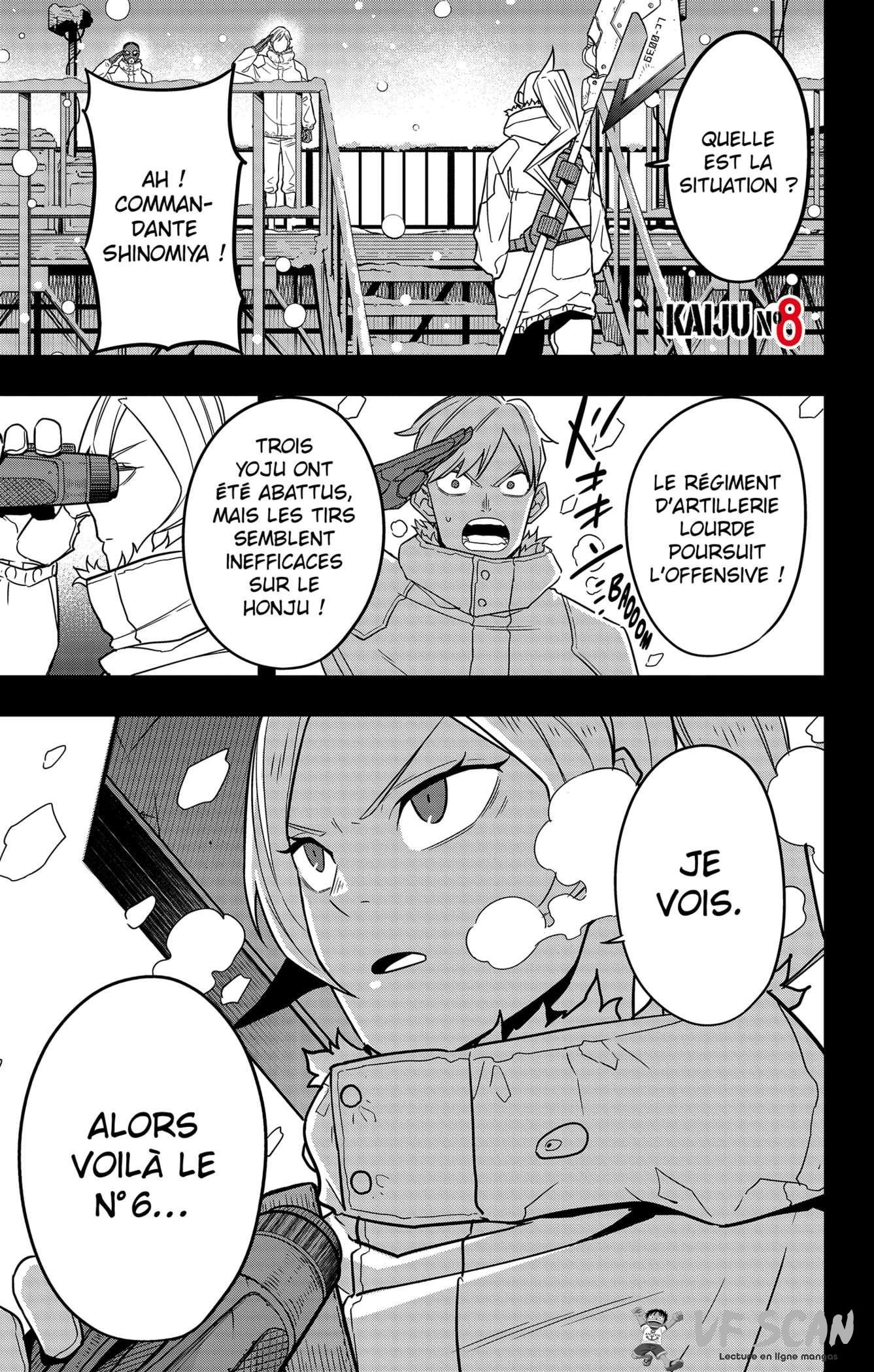 Read Kaiju No. 8 FR Manga Online