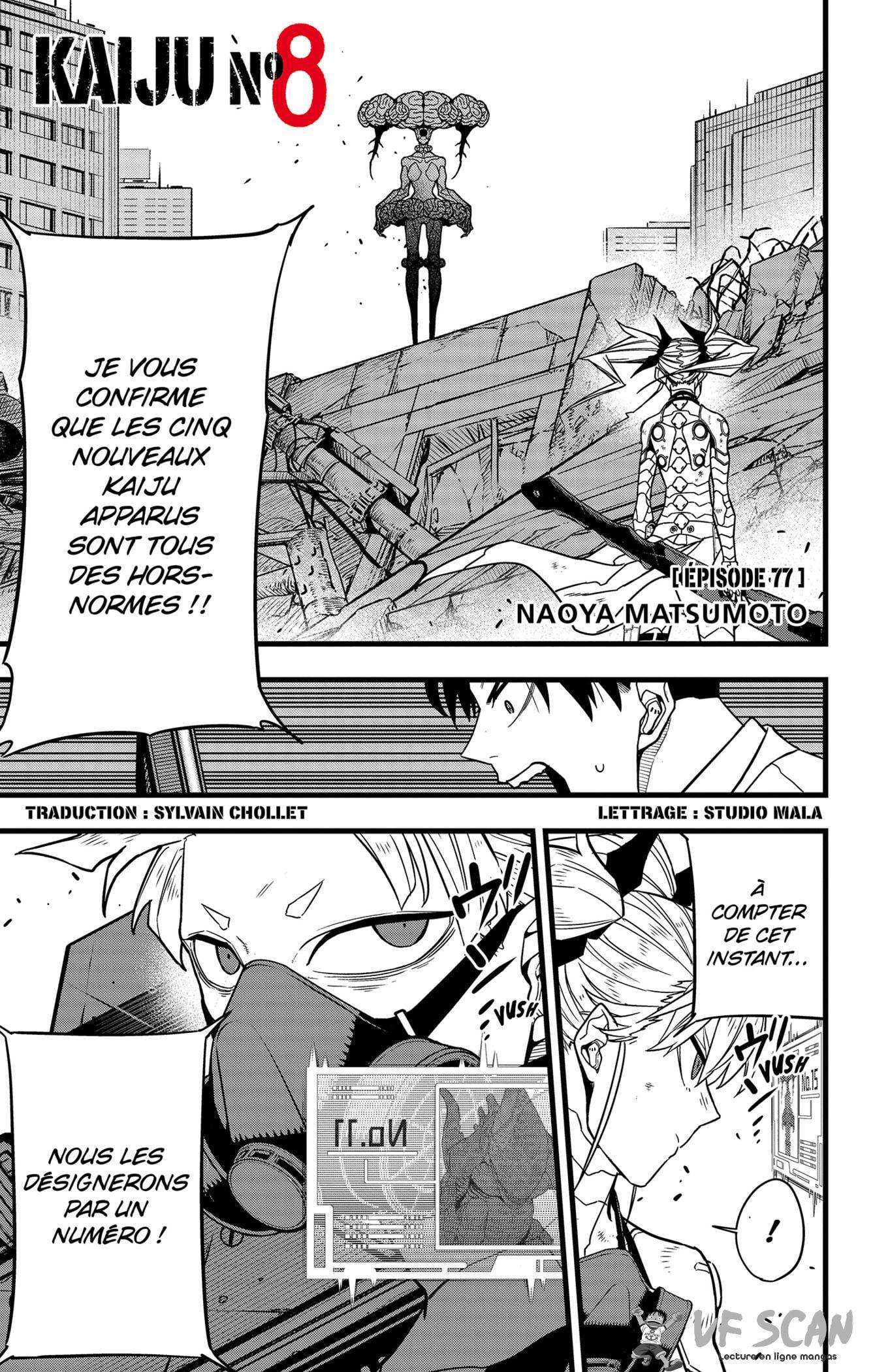 Read Kaiju No. 8 FR Manga Online