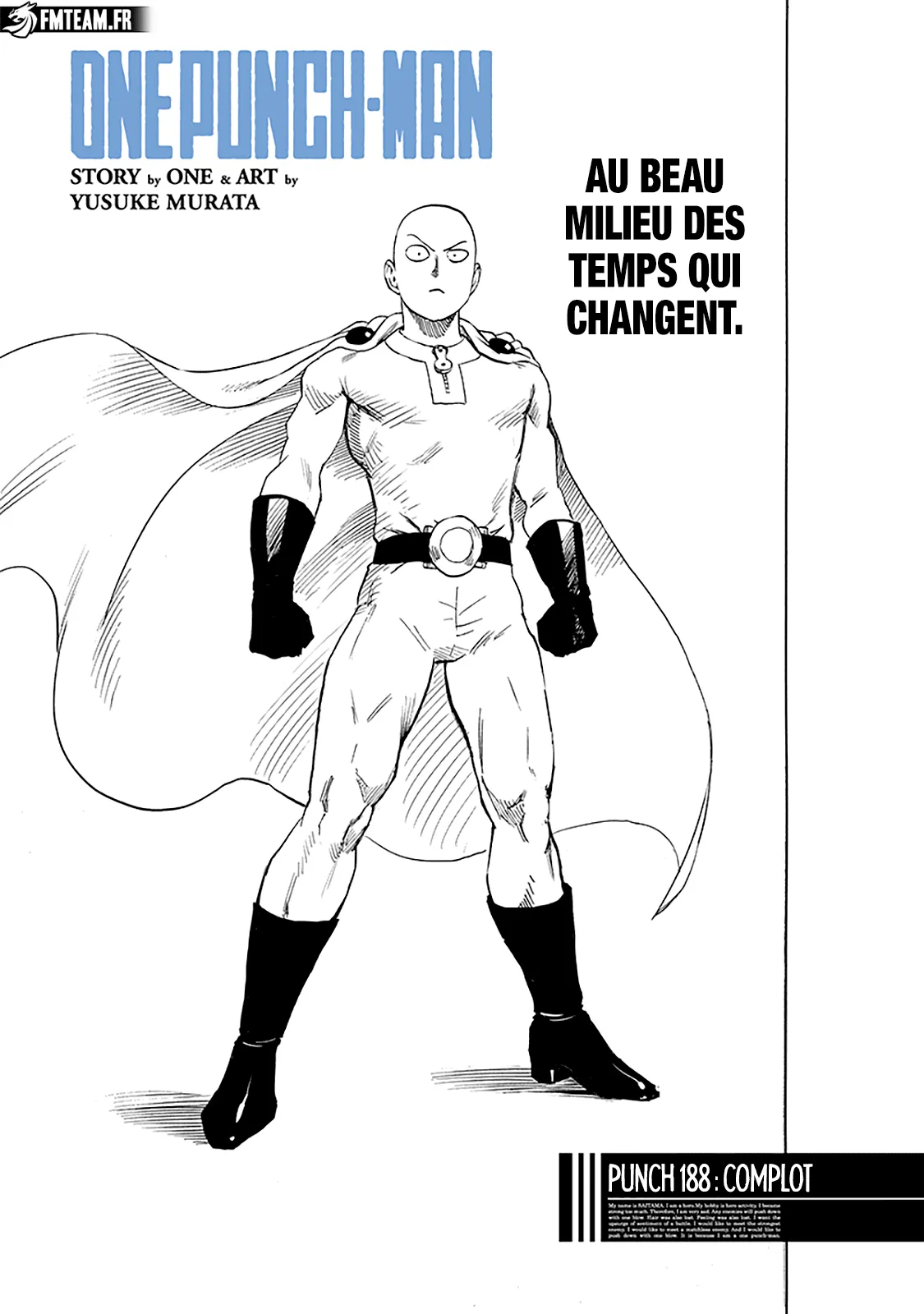 Read One-Punch Man FR Manga Online
