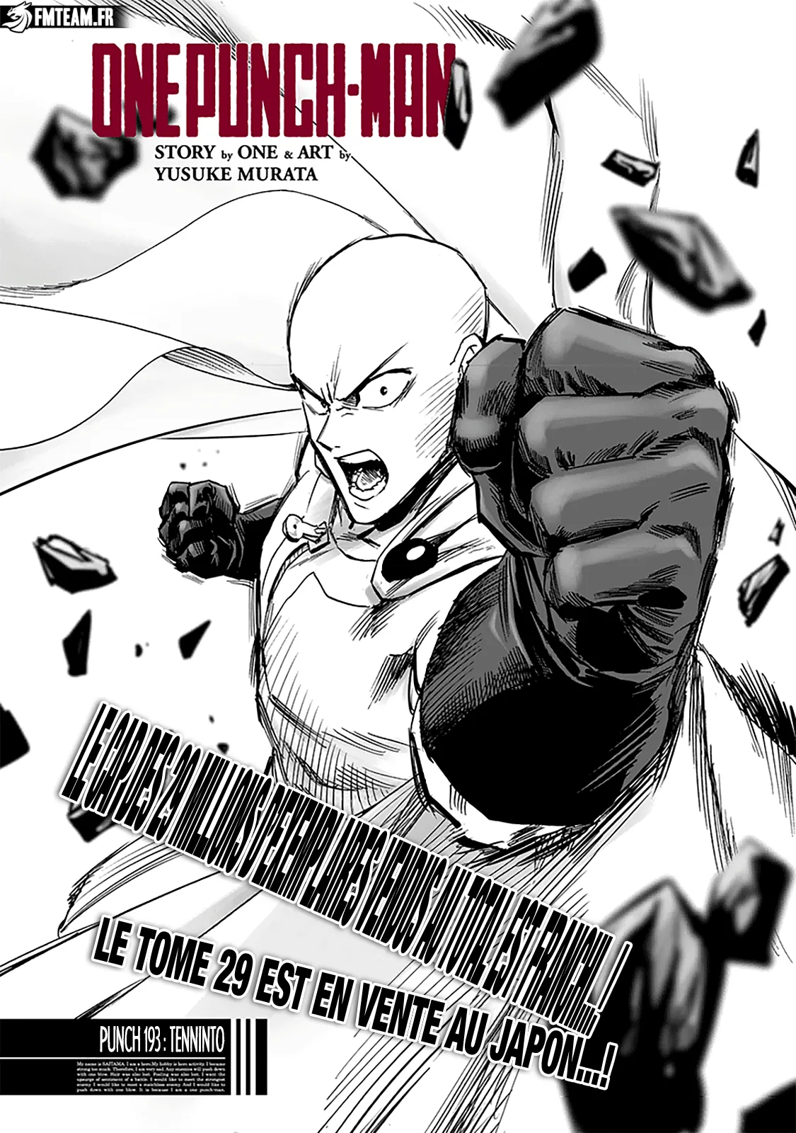 Read One-Punch Man FR Manga Online
