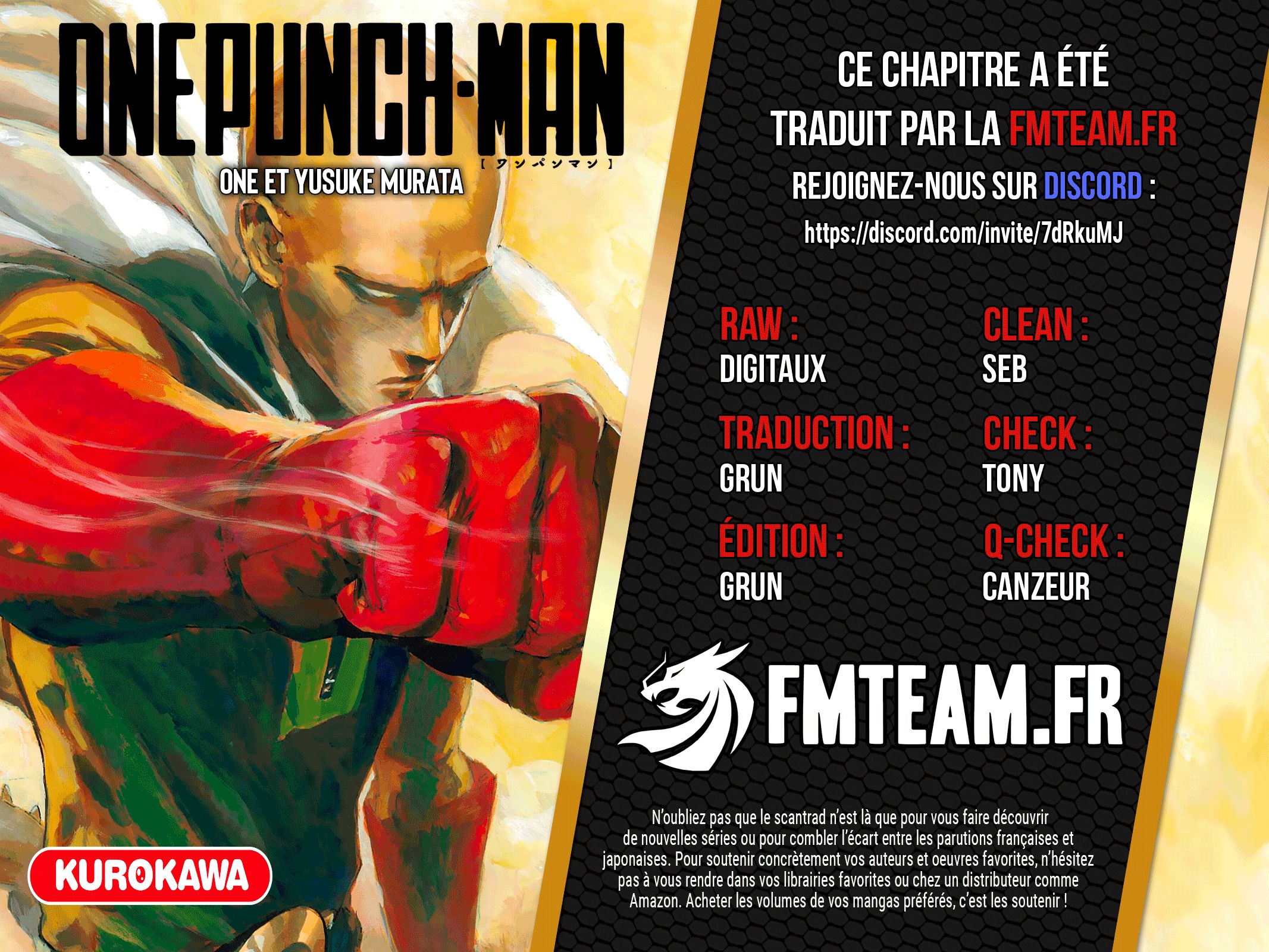 Read One-Punch Man FR Manga Online