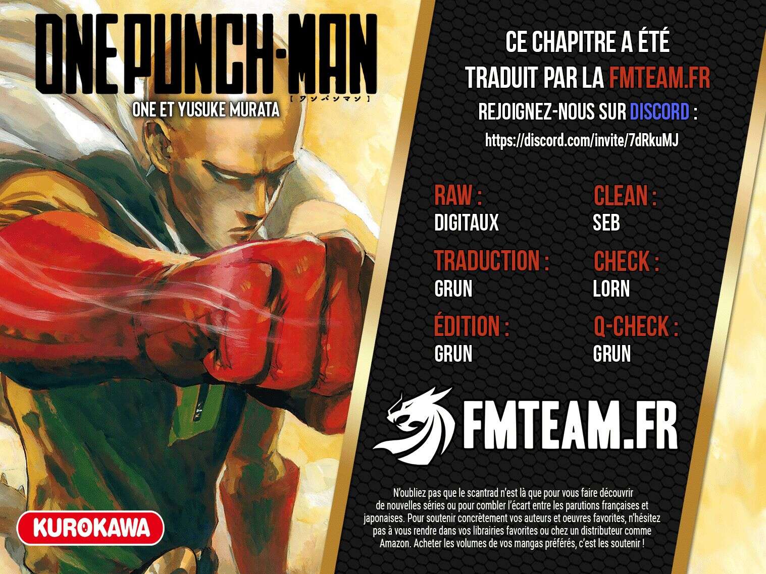 Read One-Punch Man FR Manga Online