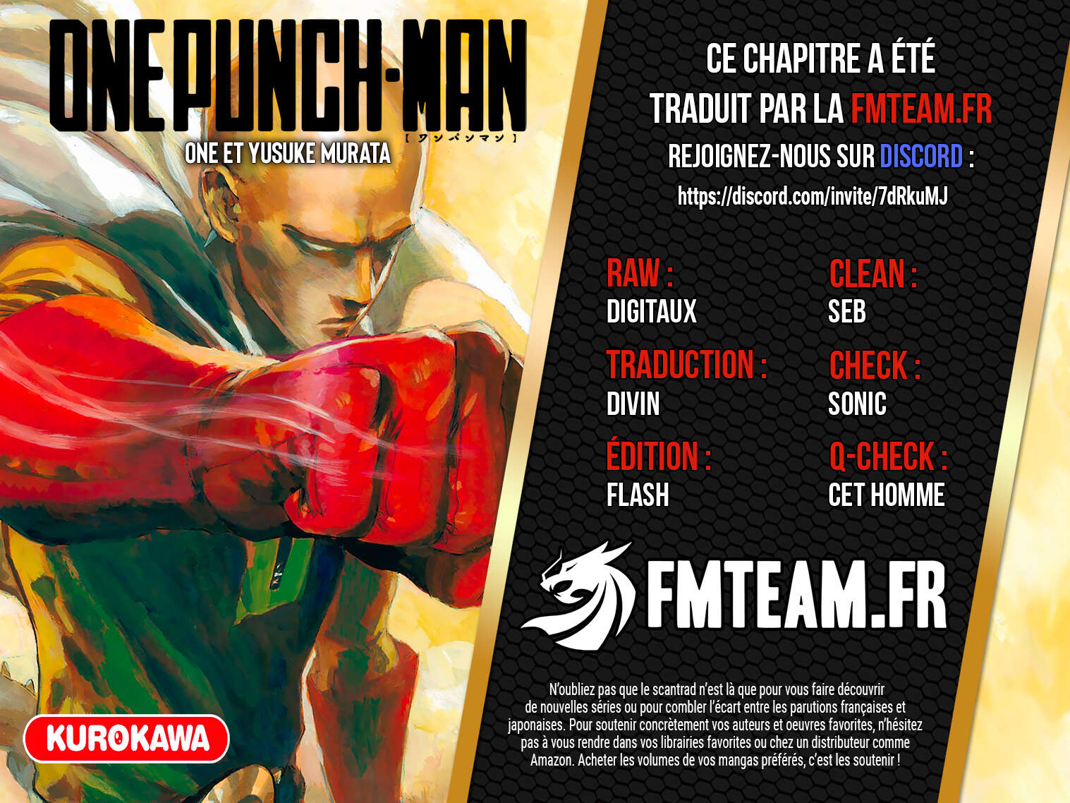 Read One-Punch Man FR Manga Online