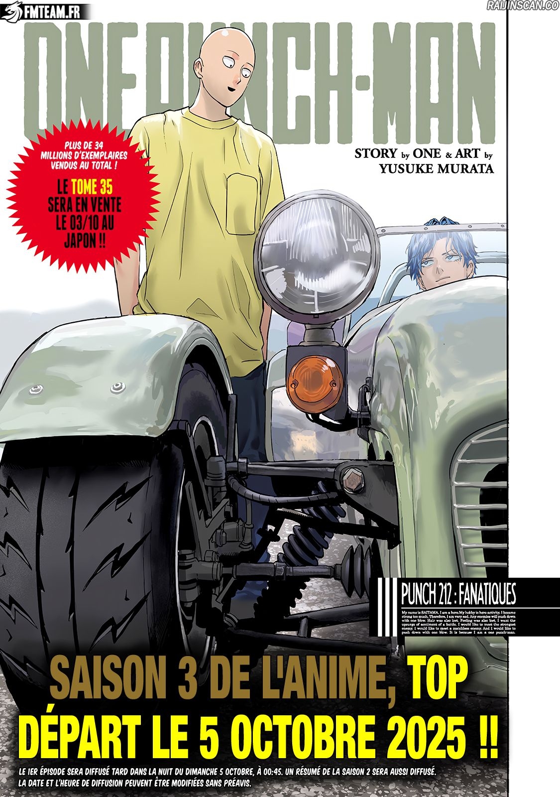 Read One-Punch Man FR Manga Online