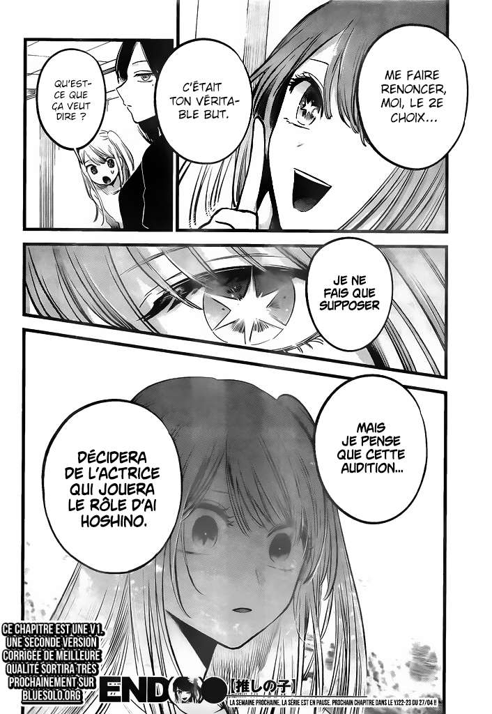 Read Oshi no Ko FR Manga Online