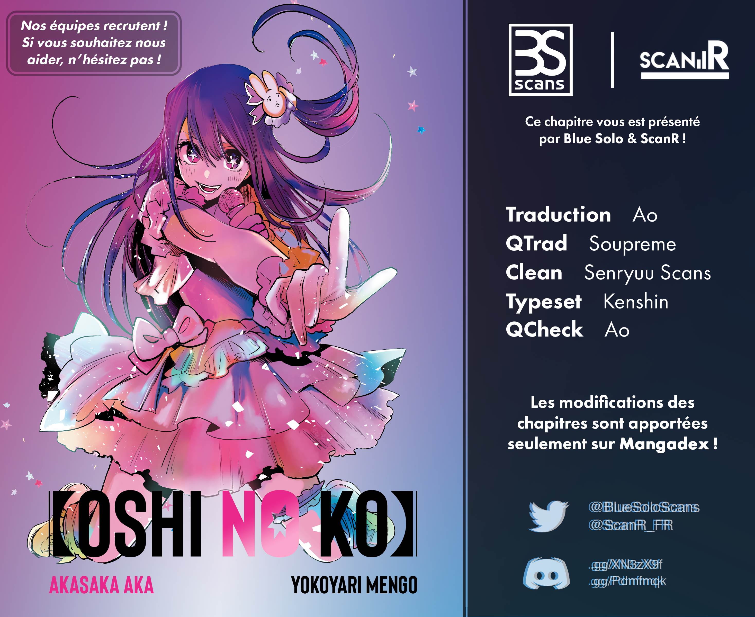 Read Oshi no Ko FR Manga Online