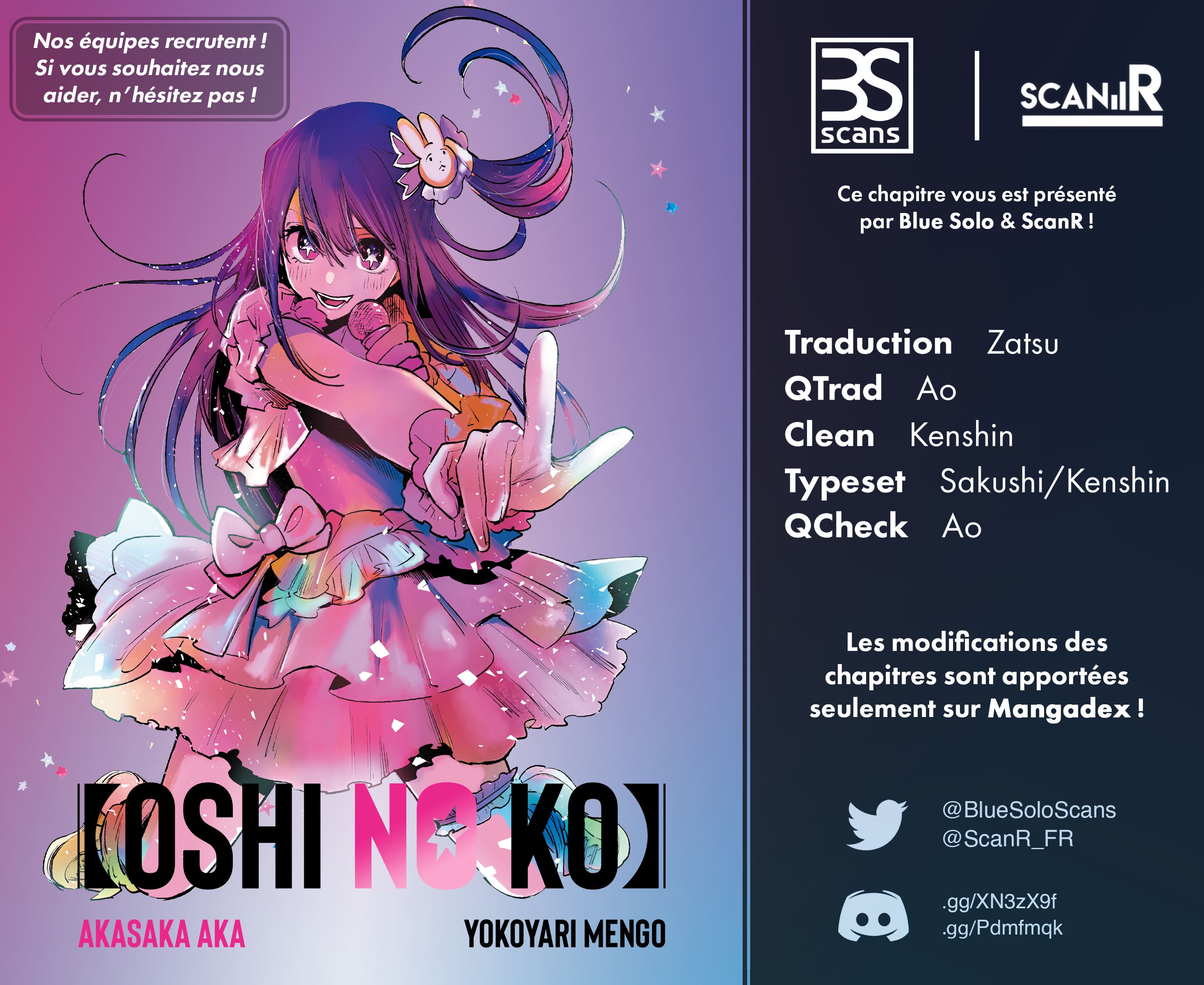 Read Oshi no Ko FR Manga Online