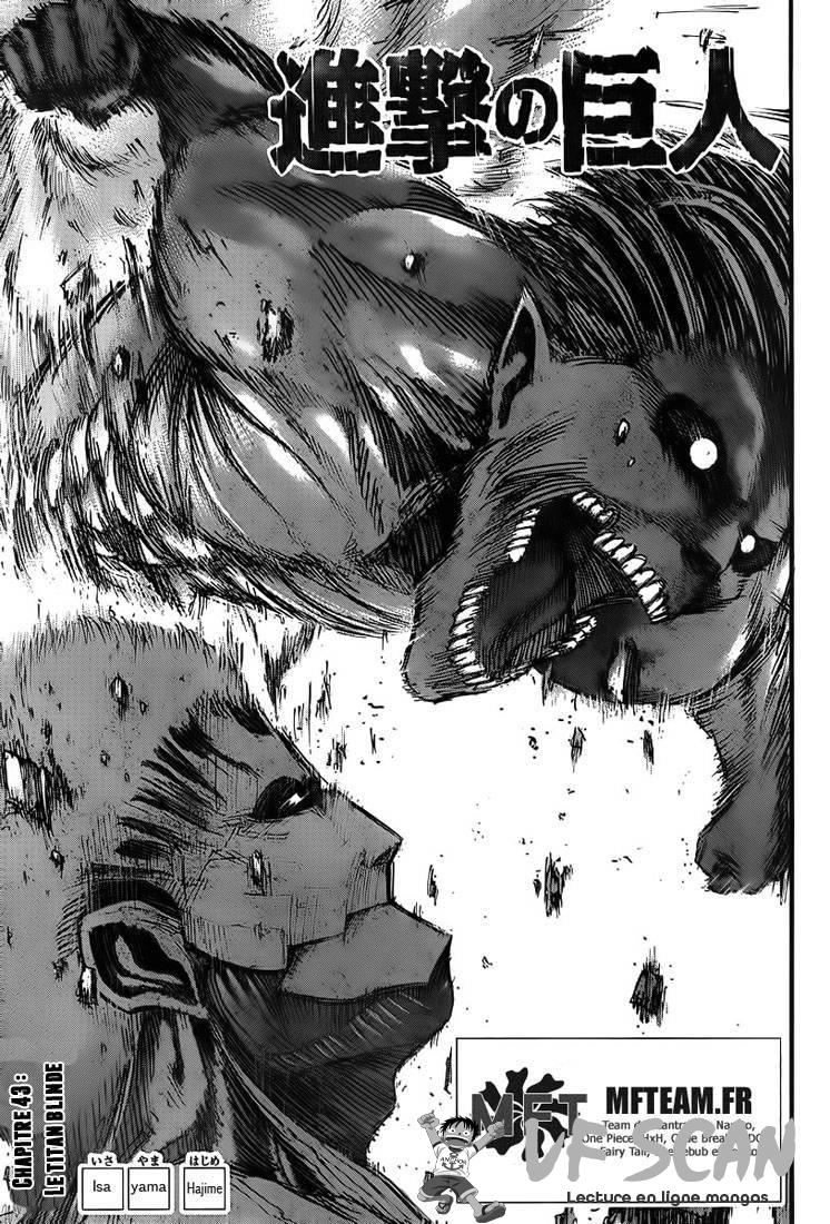 Read Shingeki No Kyojin FR Manga Online