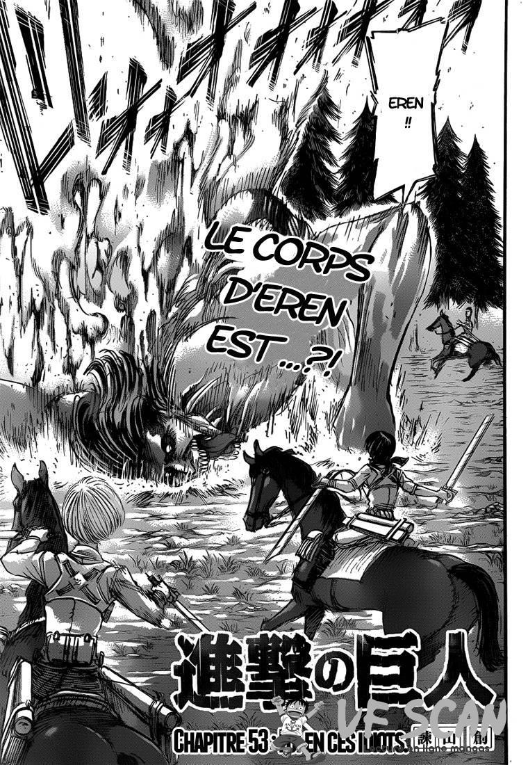 Read Shingeki No Kyojin FR Manga Online