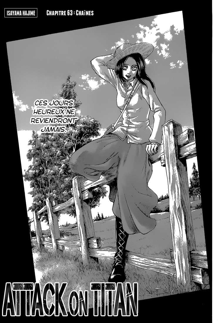Read Shingeki No Kyojin FR Manga Online