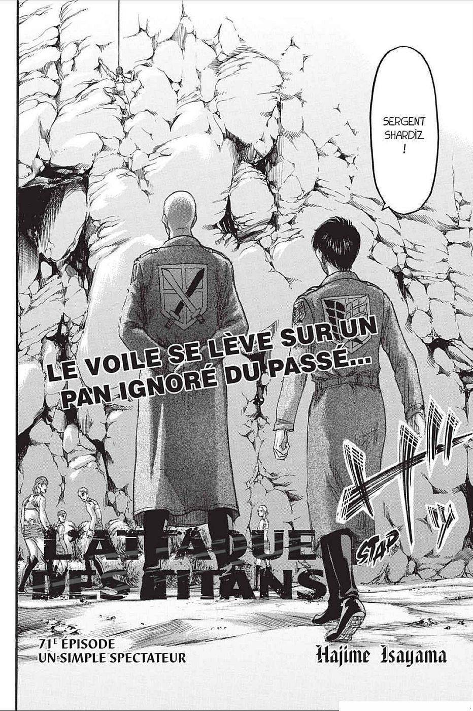 Read Shingeki No Kyojin FR Manga Online