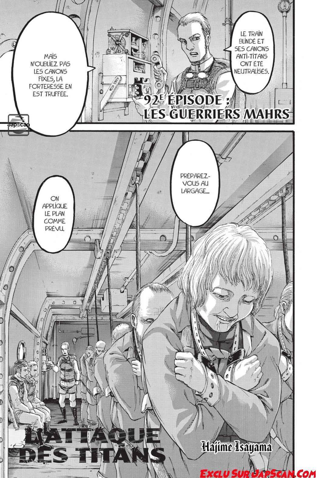 Read Shingeki No Kyojin FR Manga Online