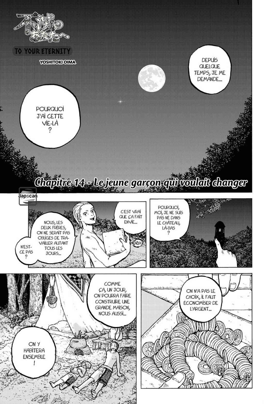 Read To Your Eternity FR Manga Online