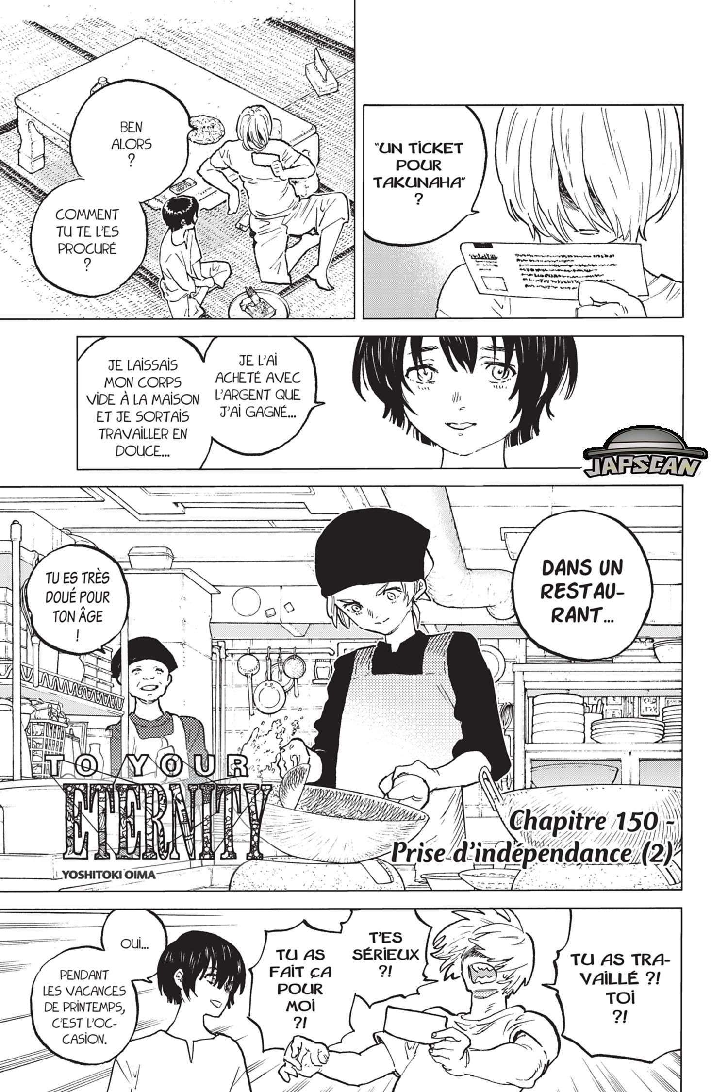 Read To Your Eternity FR Manga Online