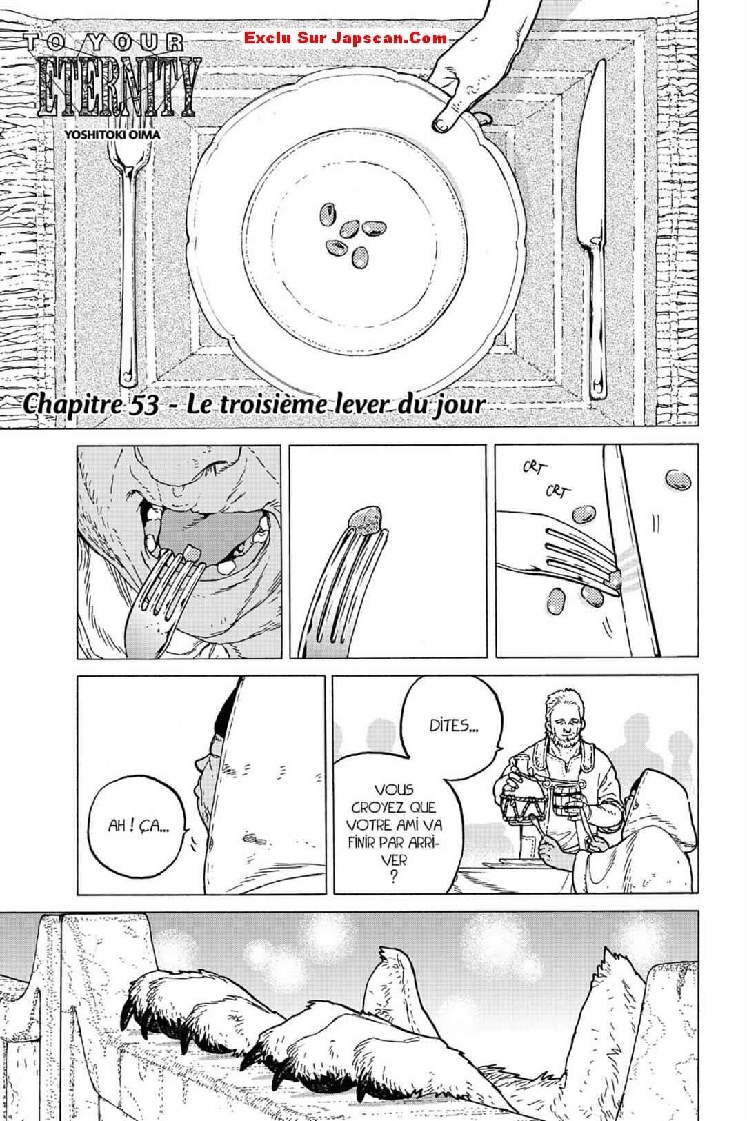 Read To Your Eternity FR Manga Online