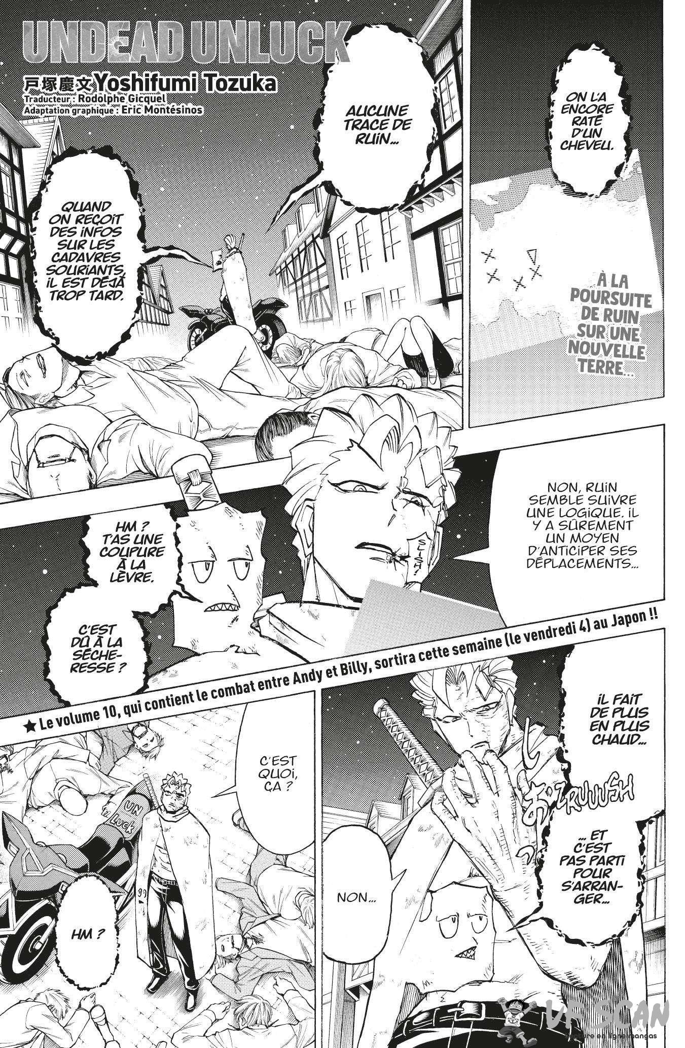 Read Undead Unluck FR Manga Online