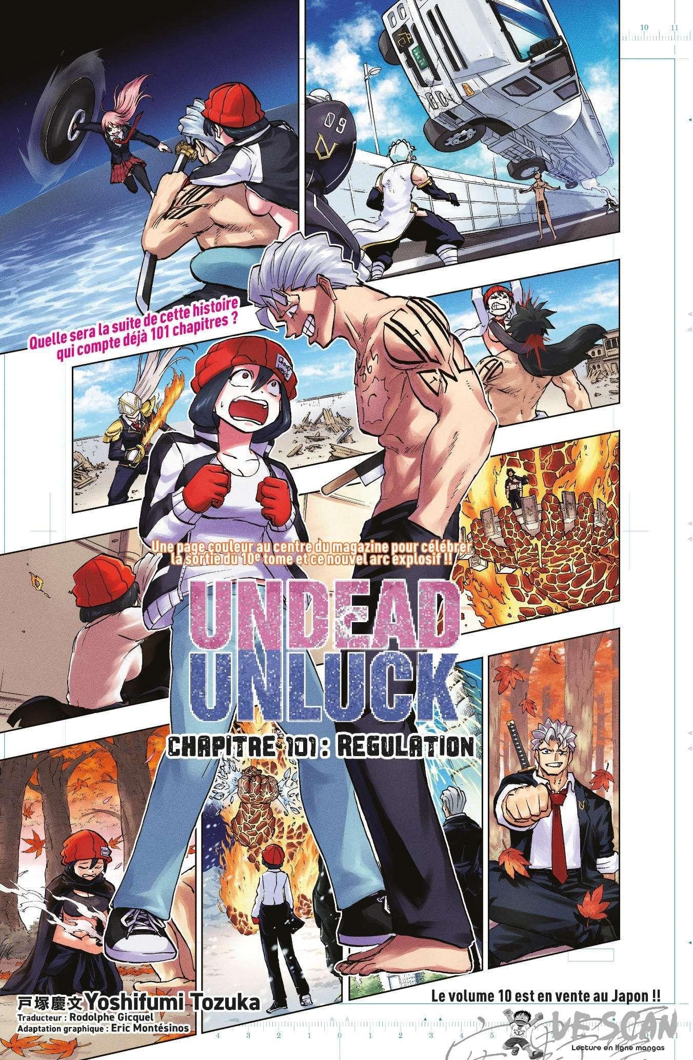 Read Undead Unluck FR Manga Online