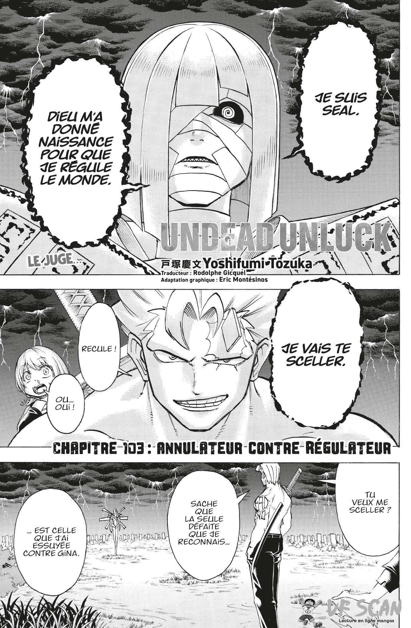 Read Undead Unluck FR Manga Online