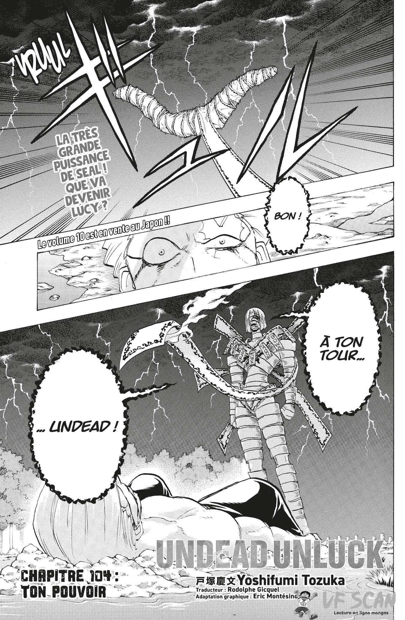 Read Undead Unluck FR Manga Online